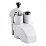 Robot Coupe R301 Combination Food Processor with 4 Qt. / 3.7 Liter Gray Bowl, Continuous Feed & 2 Discs - 1 1/2 hp