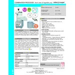 Robot Coupe R301 Combination Food Processor with 4 Qt. / 3.7 Liter Gray Bowl, Continuous Feed & 2 Discs - 1 1/2 hp