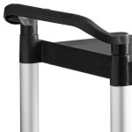 Choice Black Utility / Bussing Cart with Three Shelves - 42 Choice Black Utility / Bussing Cart with Three Shelves - 42