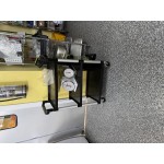 Choice Black Utility / Bussing Cart with Three Shelves - 42 Choice Black Utility / Bussing Cart with Three Shelves - 42