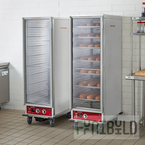 Avantco HEAT-1836I Full Size Insulated Heated Holding Cabinet with Clear Door - 120V