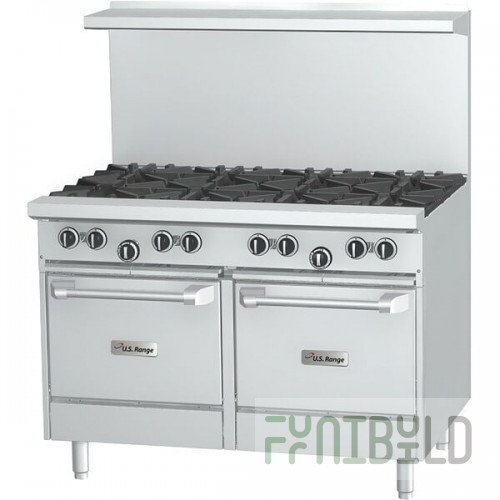U.S. Range U60-8G12RR LP Liquid Propane 8 Burner 60