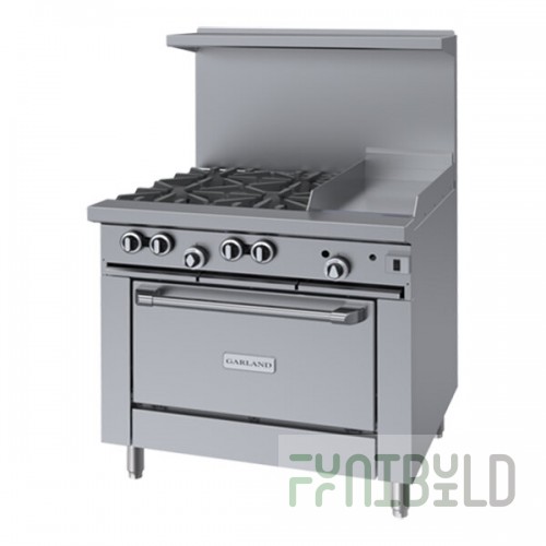 Garland G36-4G12C Liquid Propane 4 Burner 36