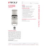 Wolf by Vulcan WX24-4BN WX Series Natural Gas 24