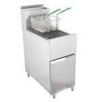 Dean by Frymaster SR142G Natural Gas Super Runner Floor Fryer 35-43 lb. Dean by Frymaster SR142G Natural Gas Super Runner Floor Fryer 35-43 lb.