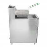 Dean by Frymaster SR142G Natural Gas Super Runner Floor Fryer 35-43 lb. Dean by Frymaster SR142G Natural Gas Super Runner Floor Fryer 35-43 lb.