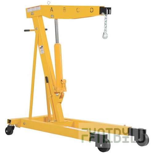 Vestil EHN-60-T Heavy-Duty Hydraulic Telescoping Crane Engine Hoist - 6,000 lb. Capacity