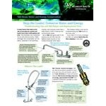 T&S B-0167 Wall Mounted Mixing Faucet with 8