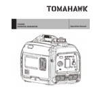 Tomahawk Inverter Series Gasoline-Powered Portable Inverter Generator with Recoil Pull Start TG3000i - 3,000 / 3,300W, 120V Tomahawk Inverter Series Gasoline-Powered Portable Inverter Generator with Recoil Pull Start TG3000i - 3,000 / 3,300W, 120V