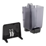 San Jamar S46TBK 46 oz. Bulk Soap Dispenser - Black Pearl