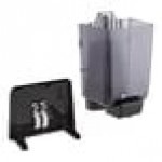 San Jamar S46TBK 46 oz. Bulk Soap Dispenser - Black Pearl