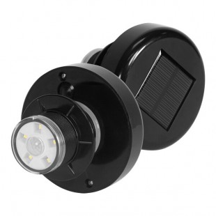 J & J 1931464000011 Motion-Activated J-Light with Solar-Powered Battery for Portable Restrooms - 3.2V, 600 mAh, 45 Lumens J & J 1931464000011 Motion-Activated J-Light with Solar-Powered Battery for Portable Restrooms - 3.2V, 600 mAh, 45 Lumens