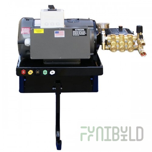 Cam Spray 3040EWM3 Economy Wall Mount Electric Cold Water Pressure Washer with 50' Hose - 3000 PSI; 4.0 GPM; 3 Phase