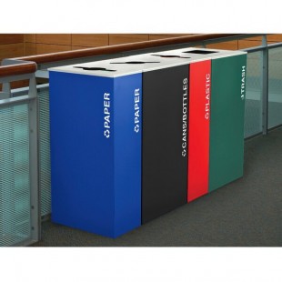 Ex-Cell Kaiser RC-KD17-P RYX Kaleidoscope XL Series Royal Blue Texture 17 Gallon Customizable Rectangular Paper Receptacle Ex-Cell Kaiser RC-KD17-P RYX Kaleidoscope XL Series Royal Blue Texture 17 Gallon Customizable Rectangular Paper Receptacle