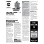 Hoover ONEPWR CleanSlate BH14000V Cordless Spot Cleaner Kit Hoover ONEPWR CleanSlate BH14000V Cordless Spot Cleaner Kit