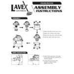 Lavex 2 1/2 Gallon Poly Commercial Wet / Dry Vacuum with Toolkit - 100-120V, 1000W Lavex 2 1/2 Gallon Poly Commercial Wet / Dry Vacuum with Toolkit - 100-120V, 1000W