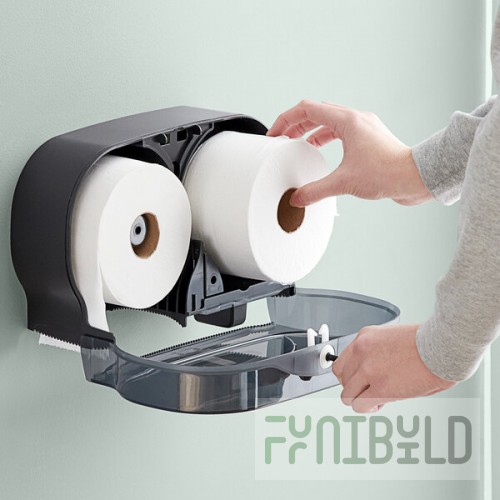 Lavex Select Little Big Roll 420' (1260 Sheets) 2-Ply Toilet Paper Roll with 6