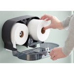 Lavex Select Little Big Roll 420' (1260 Sheets) 2-Ply Toilet Paper Roll with 6 Lavex Select Little Big Roll 420' (1260 Sheets) 2-Ply Toilet Paper Roll with 6