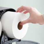 Lavex Select Little Big Roll 420' (1260 Sheets) 2-Ply Toilet Paper Roll with 6 Lavex Select Little Big Roll 420' (1260 Sheets) 2-Ply Toilet Paper Roll with 6