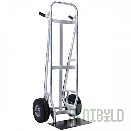 Valley Craft 600 lb. Curved Back Aluminum Beverage Hand Truck F83881A5