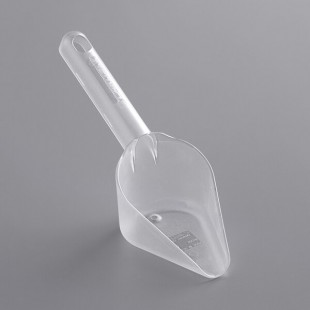 Carlisle 430607 Spectrum 6 oz. Clear Polycarbonate Utility Scoop Carlisle 430607 Spectrum 6 oz. Clear Polycarbonate Utility Scoop