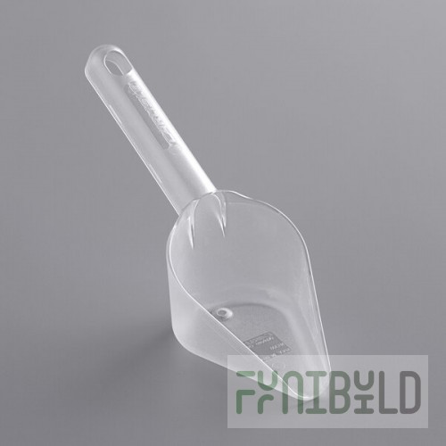 Carlisle 430607 Spectrum 6 oz. Clear Polycarbonate Utility Scoop