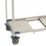 Metro PR48VX2-XDR MetroMax i Mobile Three Tier Tray Drying Rack with Drip Tray - 24 Metro PR48VX2-XDR MetroMax i Mobile Three Tier Tray Drying Rack with Drip Tray - 24