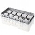 Cambro 10HE1151 Gray 10 Compartment Half Size Full Drop Camrack Extender Cambro 10HE1151 Gray 10 Compartment Half Size Full Drop Camrack Extender