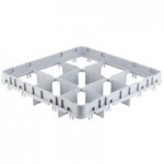 Cambro 10HE1151 Gray 10 Compartment Half Size Full Drop Camrack Extender Cambro 10HE1151 Gray 10 Compartment Half Size Full Drop Camrack Extender