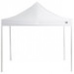 Backyard Pro Courtyard Series 10' x 10' White Straight Leg Heavy-Duty Aluminum Instant Pop-Up Canopy Tent Backyard Pro Courtyard Series 10' x 10' White Straight Leg Heavy-Duty Aluminum Instant Pop-Up Canopy Tent