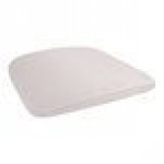 Lancaster Table & Seating Alloy Copper Outdoor Arm Chair with Gray Fabric Magnetic Cushion