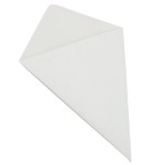 American Metalcraft SQFBCN10 10 oz. Square Cardboard Fry Cone - 100/Pack