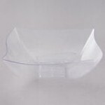 Fineline Wavetrends 128-BK Black Plastic Serving Bowl 128 oz. - 25/Case