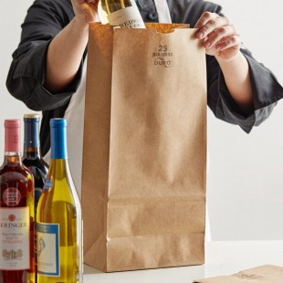 Duro Bulwark 25 lb. Extra Heavy Duty Natural Kraft Bag - 400/Bundle Duro Bulwark 25 lb. Extra Heavy Duty Natural Kraft Bag - 400/Bundle