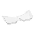 Inline Plastics 2-Compartment Tray Insert for Safe-T-Fresh 35, 48, and 64 oz. Rectangular Hinged Containers - 360/Case Inline Plastics 2-Compartment Tray Insert for Safe-T-Fresh 35, 48, and 64 oz. Rectangular Hinged Containers - 360/Case