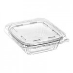 Inline Plastics 2-Compartment Tray Insert for Safe-T-Fresh 35, 48, and 64 oz. Rectangular Hinged Containers - 360/Case Inline Plastics 2-Compartment Tray Insert for Safe-T-Fresh 35, 48, and 64 oz. Rectangular Hinged Containers - 360/Case