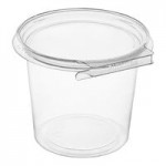 Inline Plastics 2-Compartment Tray Insert for Safe-T-Fresh 35, 48, and 64 oz. Rectangular Hinged Containers - 360/Case Inline Plastics 2-Compartment Tray Insert for Safe-T-Fresh 35, 48, and 64 oz. Rectangular Hinged Containers - 360/Case