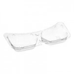 Inline Plastics 2-Compartment Tray Insert for Safe-T-Fresh 35, 48, and 64 oz. Rectangular Hinged Containers - 360/Case Inline Plastics 2-Compartment Tray Insert for Safe-T-Fresh 35, 48, and 64 oz. Rectangular Hinged Containers - 360/Case