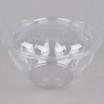 Eco-Products EP-SB32 32 oz. Clear Compostable Plastic Salad Bowl with Lid - 150/Case Eco-Products EP-SB32 32 oz. Clear Compostable Plastic Salad Bowl with Lid - 150/Case