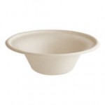 EcoChoice 8 oz. Compostable White Plant Fiber Bowl - 1,000/Case