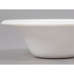 EcoChoice 8 oz. Compostable White Plant Fiber Bowl - 1,000/Case