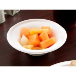 EcoChoice 8 oz. Compostable White Plant Fiber Bowl - 1,000/Case