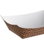 Carnival King #50 1/2 lb. Cornerstone Paper Food Tray - 1,000/Case Carnival King #50 1/2 lb. Cornerstone Paper Food Tray - 1,000/Case