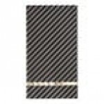 Sophistiplate Everyday Black Paper Guest Towel - 240/Case