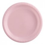 Creative Converting 58158B Classic Pink 3-Ply 1/4 Fold Luncheon Napkin - 500/Case