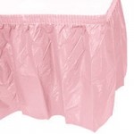 Creative Converting 58158B Classic Pink 3-Ply 1/4 Fold Luncheon Napkin - 500/Case
