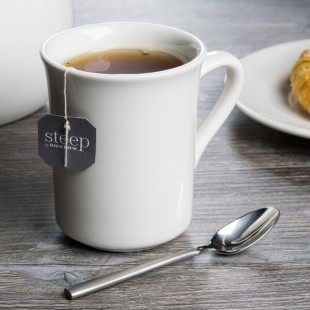 Libbey Slenda 8.5 oz. Royal Rideau White Porcelain Mug - Sample Libbey Slenda 8.5 oz. Royal Rideau White Porcelain Mug - Sample