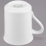 Libbey Slenda 8.5 oz. Royal Rideau White Porcelain Mug - Sample Libbey Slenda 8.5 oz. Royal Rideau White Porcelain Mug - Sample