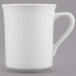 Libbey Slenda 8.5 oz. Royal Rideau White Porcelain Mug - Sample Libbey Slenda 8.5 oz. Royal Rideau White Porcelain Mug - Sample