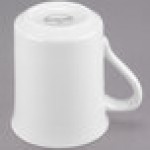Libbey Slenda 8.5 oz. Royal Rideau White Porcelain Mug - Sample Libbey Slenda 8.5 oz. Royal Rideau White Porcelain Mug - Sample
